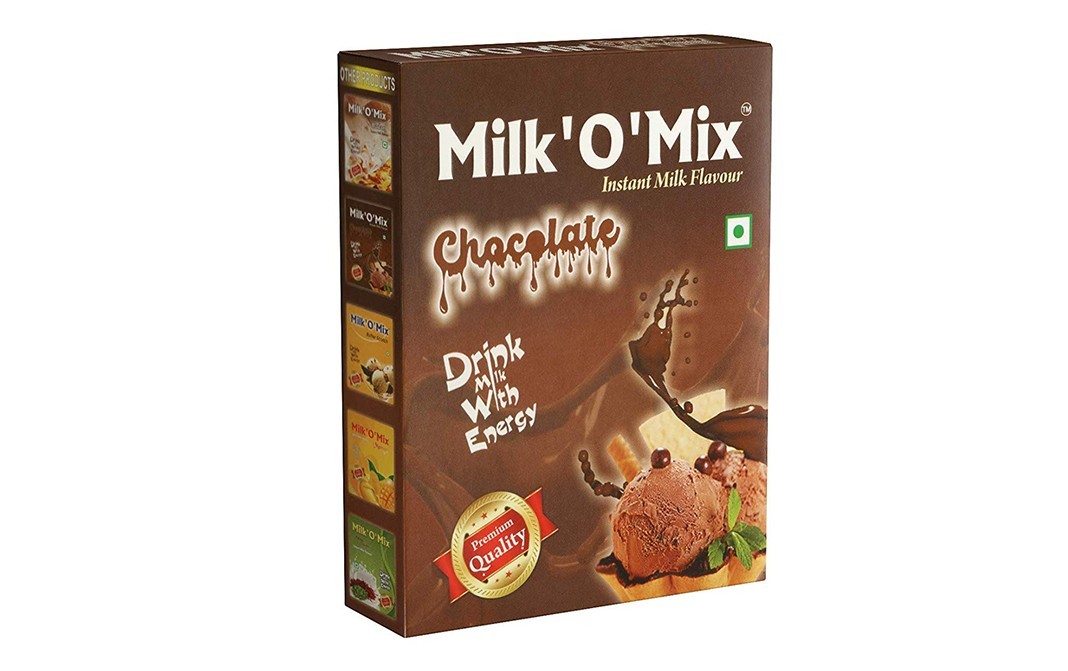 Milkomix Chocolate Instant Milk Flavour Drink Milk with Energy   Pack  150 grams